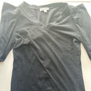 Black Long Sleeve Top